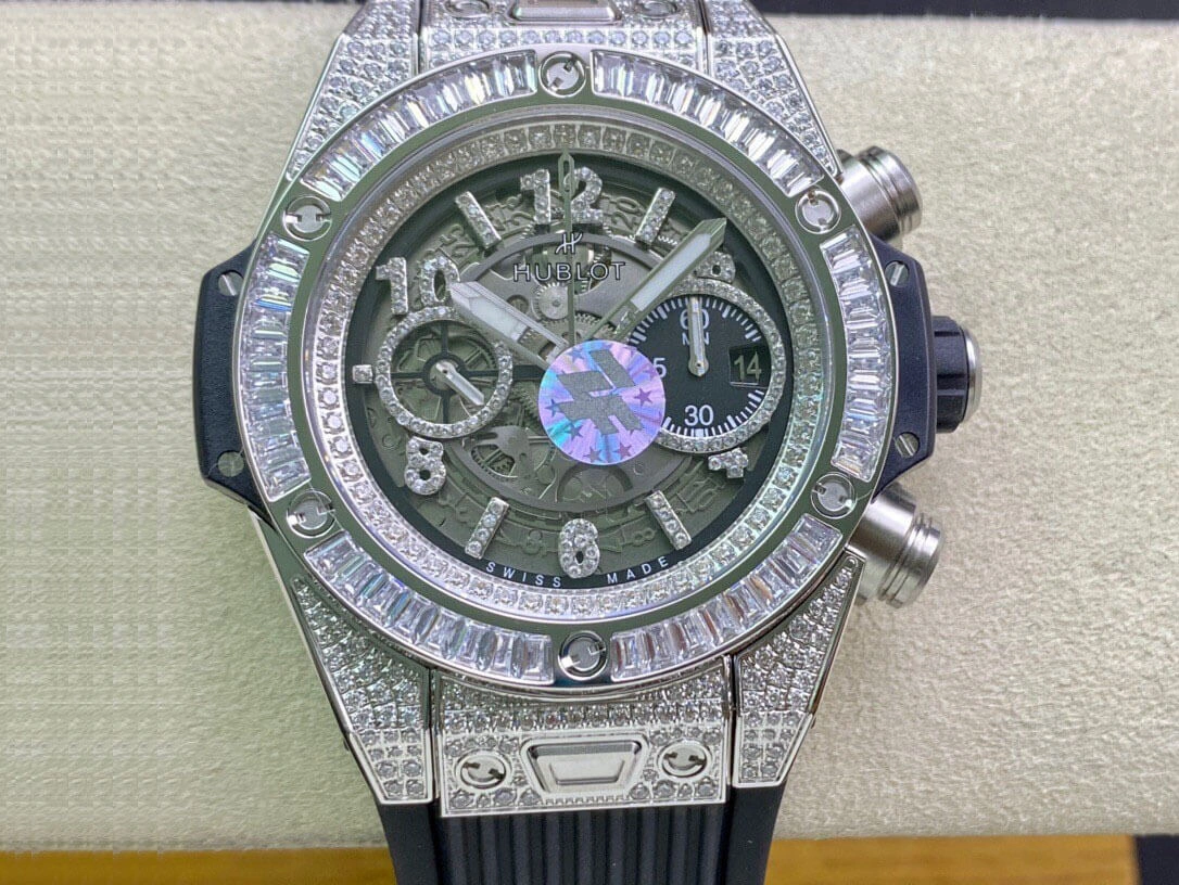 Hublot BIG BANG 421.NX.1170.RX.0904 ZF Factory 1:1 Best Edition Replica Watch Rubber Strap